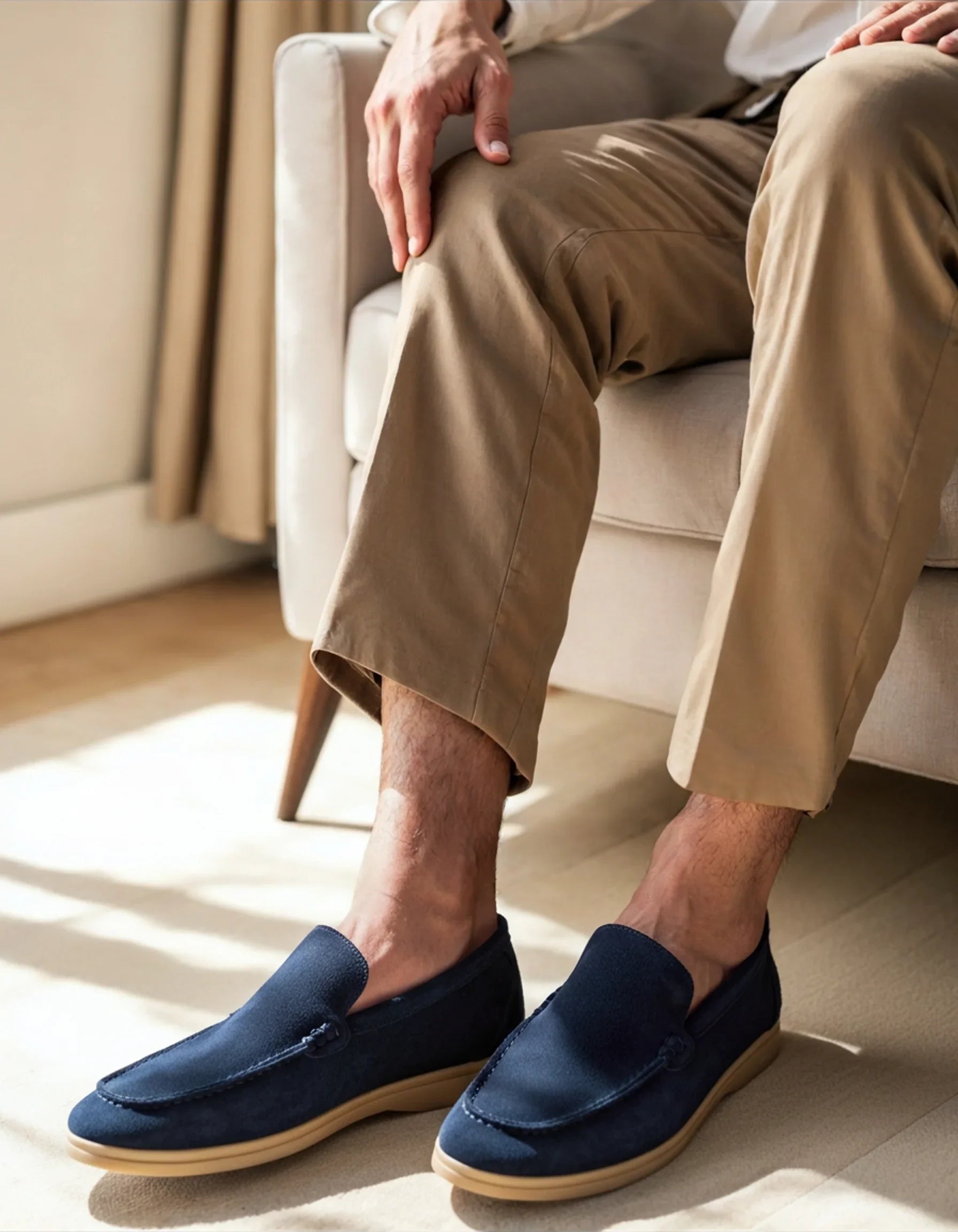 Wildleder Loafer Herren - Azhira