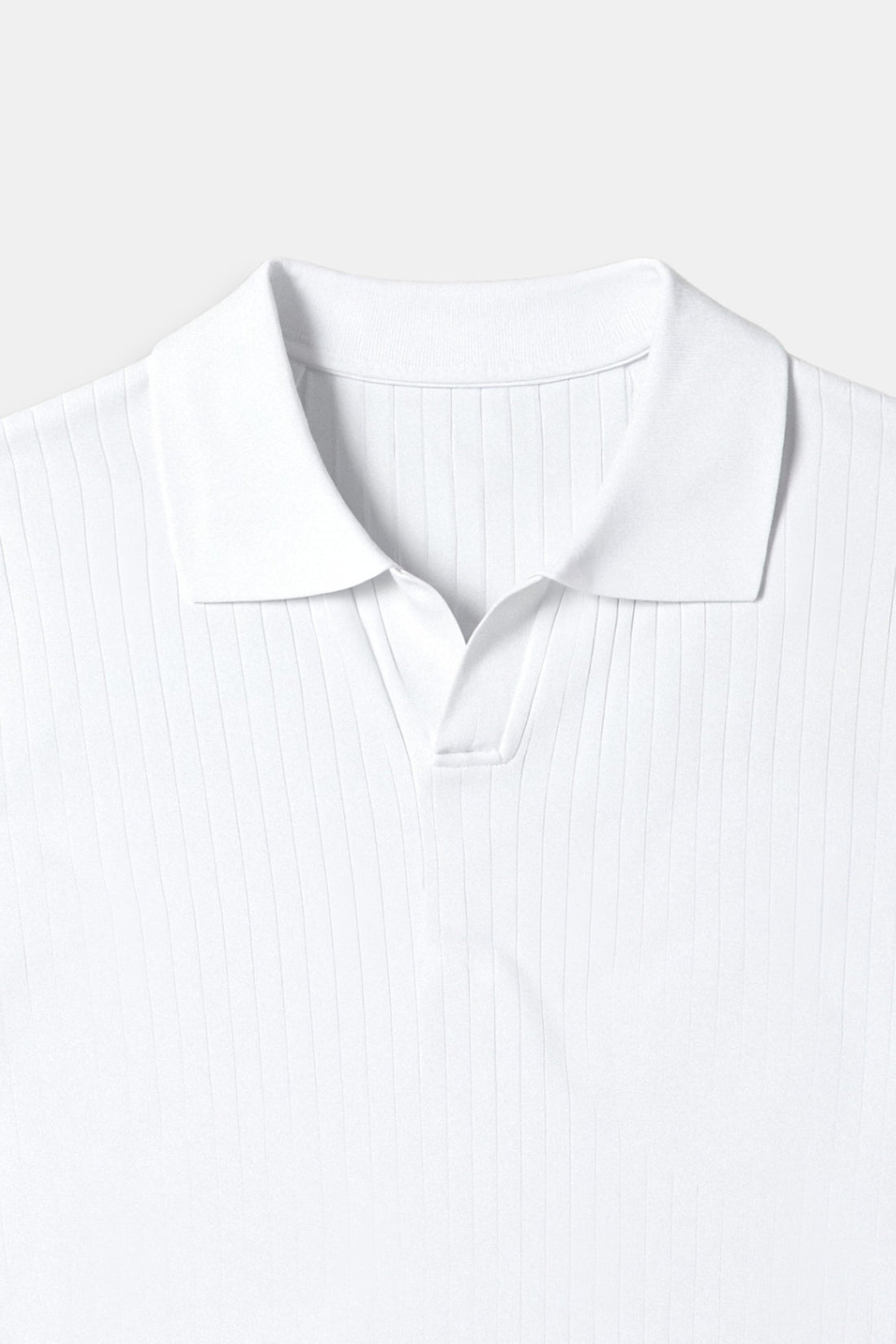 Florence - Ribbed Cotton Polo - Old Money
