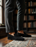 Old Money Suede Loafers - Azhira