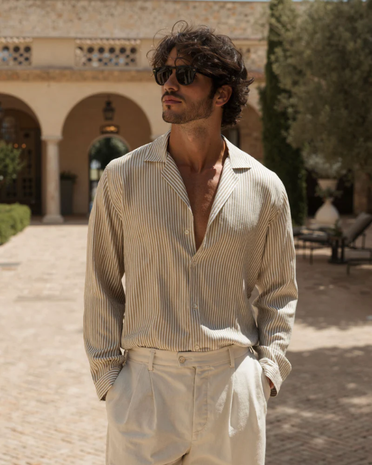 Gentlemen's Striped Shirt - Old Money