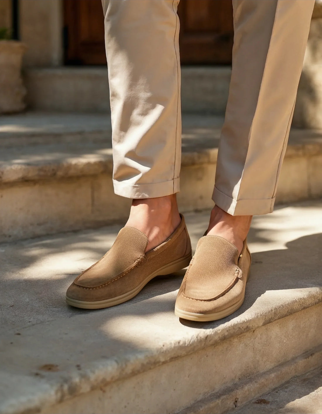 Old Money Premium Suede Loafers - Old Money